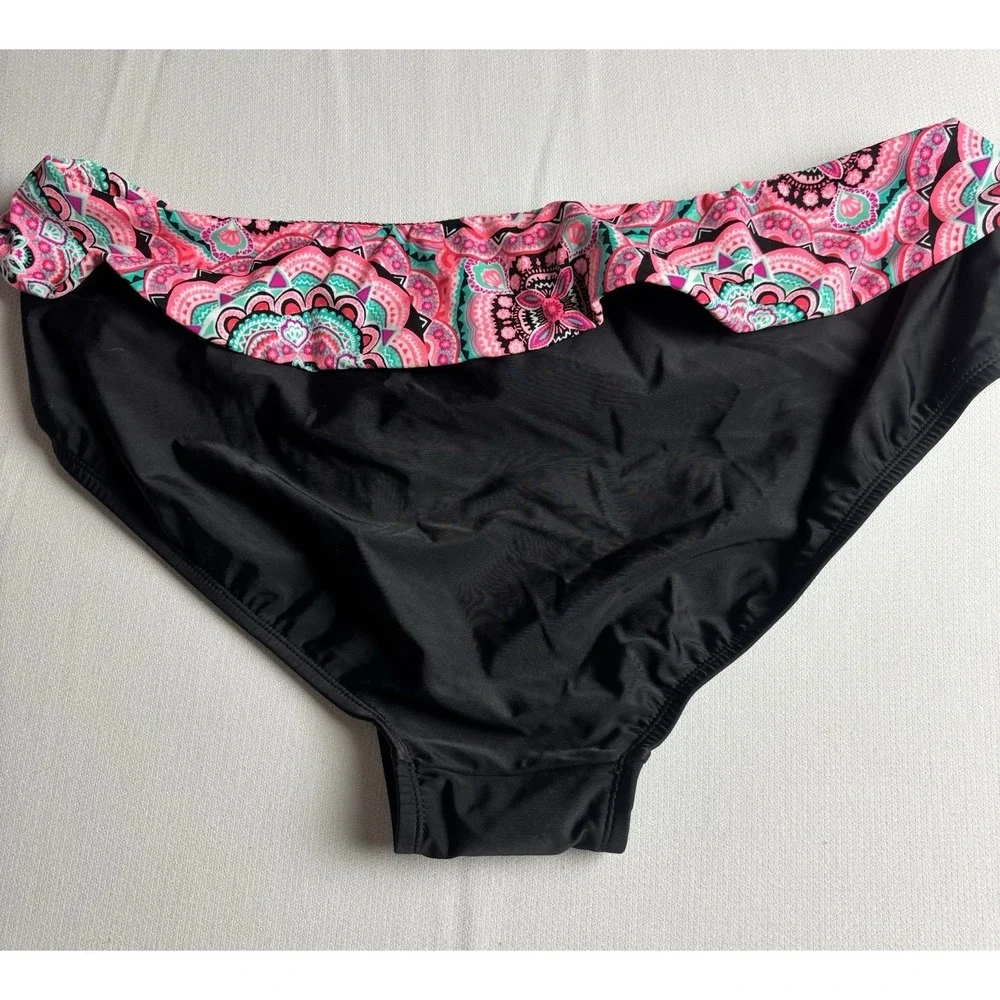 Catalina SWIM BOTTOM High Waist BIKINI CLASSIC Size‎ 2X (18W-20W)